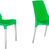 Стул TetChair Genius металл/пластик (2шт, зеленый/ножки хром)