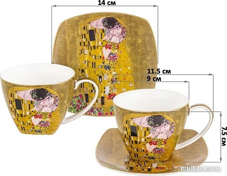 Сервиз Elan Gallery Поцелуй 420468