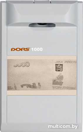 Детектор валют DORS 1000 M3 серый