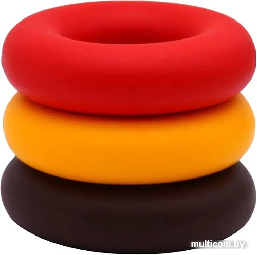 Набор эспандеров Fortius H180701-304050SETТ (3 шт, тубус)