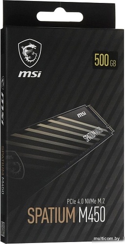 SSD MSI Spatium M450 V1 500GB S78-440K380-P83