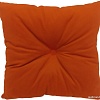 Декоративная подушка Sled Квадратная 40x40x12 (оранжевый)