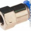 RockForce Фитинг для пласт. трубок 10 мм с внут. резьбой 1/4 RF-SPCF10-02