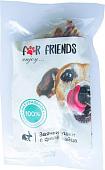 Лакомство для собак For Dogs Заячьи ушки с филе зайца 50 г