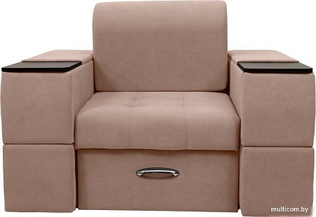 Сириус Лидер-13 НПБ 135x110 (Eva 02 велюр светло-бежевый)