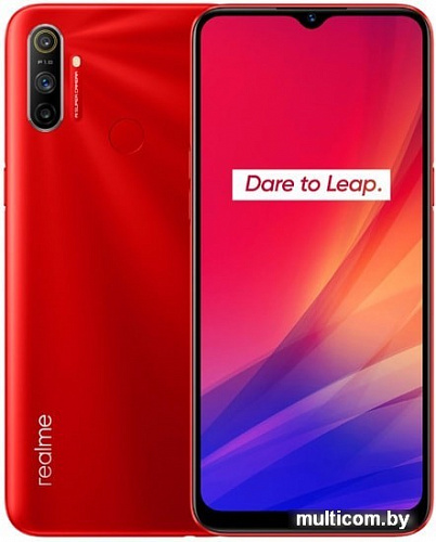 Смартфон Realme C3 RMX2021 3GB/32GB (горячий красный)