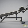 Силовая скамья DHZ Fitness Adjustable Decline Bench A-3037