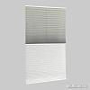 Плиссе Delfa Basic Crush СПШ-35202/3504 Basic Transparent (48x160, серый/белый)