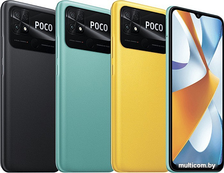 Смартфон POCO C40 3GB/32GB международная версия (черный)