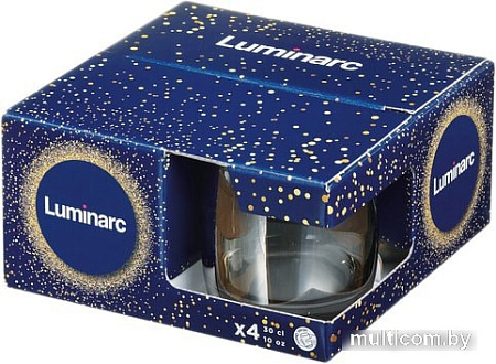 Набор бокалов для коньяка Luminarc French Brasserie Shining Graphite P9316