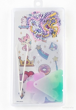 Набор для создания поделок/игрушек Школа талантов Для создания акриловых брелоков. Для девочки 10249023