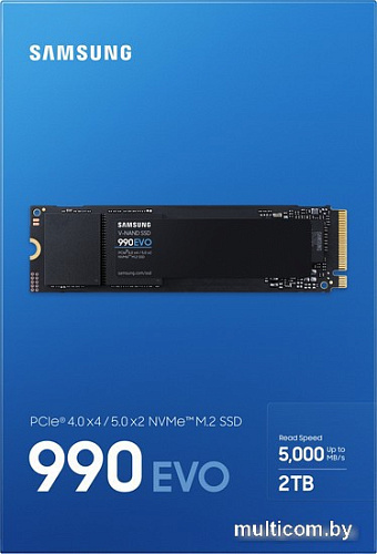 SSD Samsung 990 Evo 2TB MZ-V9E2T0BW