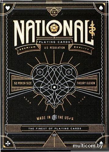 Карточная игра United States Playing Card Company Theory 16 National T1121