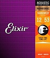 Струны для гитары Elixir Strings 16052 12-53