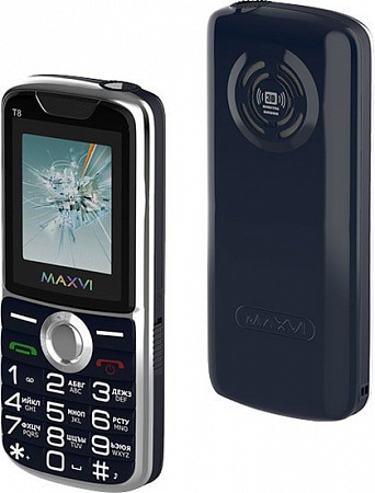 Мобильный телефон Maxvi T8 (синий)