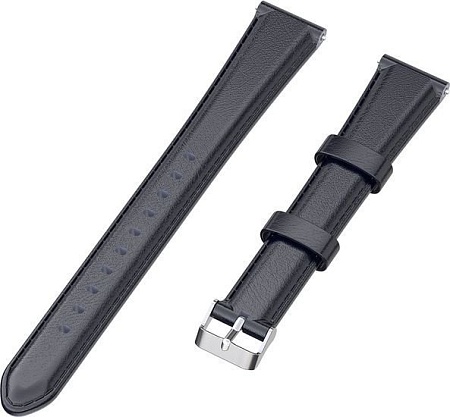 Ремешок Rumi кожаный Slim 16 мм (темно-синий)