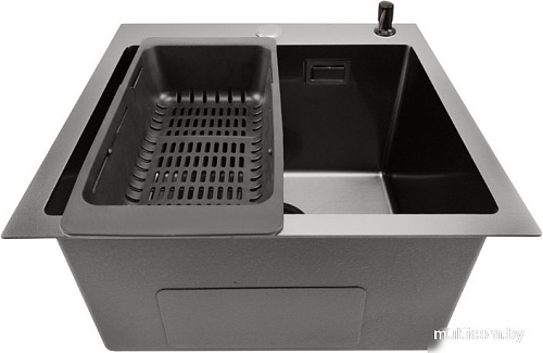 Кухонная мойка Stellar E4444NB (нано черный)