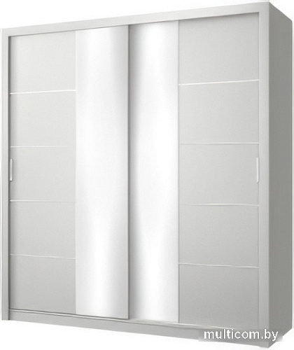 Шкаф распашной Anrex Oslo 203 (серый)