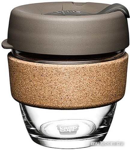 Многоразовый стакан KeepCup Brew Cork S Latte 227мл (серый)