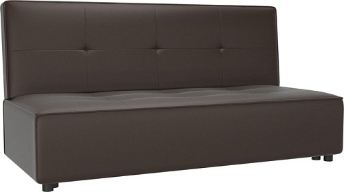 Диван Mebelico Зиммер 108564 (экокожа, коричневый)