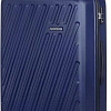 Чемодан-спиннер American Tourister Hypercube Blue 66 см