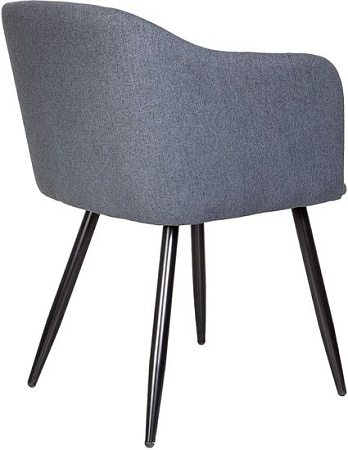 Интерьерное кресло AksHome Orly 59141 (графит ткань G022-15/черный)