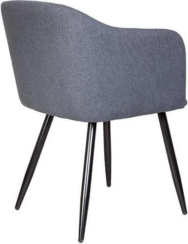 Интерьерное кресло AksHome Orly 59141 (графит ткань G022-15/черный)