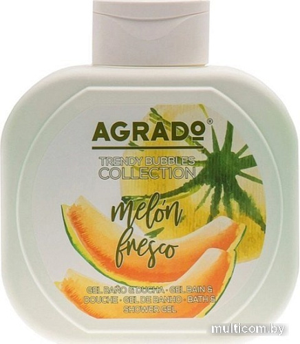 Agrado Гель для душа Bath & Shower Gel Fresh Melon 750 мл