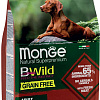 Сухой корм для собак Monge BWild Grain Free All Breeds Adult Lamb, Potatoes, Peas 2.5 кг