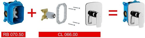 Смеситель Ravak Classic-CL 066.00 [X070089]