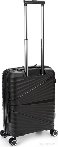 Чемодан-спиннер Torber Nevo T2207S (черный)