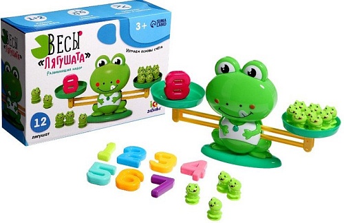 Набор развивающих игрушек Zabiaka Весы. Лягушата 9759539