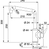 Смеситель Franke Urban 115.0595.081 (оникс)