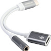 Адаптер Ergolux ELX-CSA02-C01 USB Type-C/Lightning (0.12 м, белый)