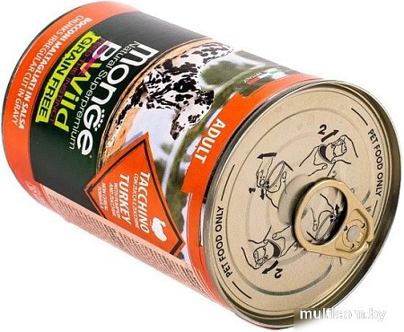 Сухой корм для собак Monge BWild Grain Free с индейкой, тыквой и кабачками (400 г)