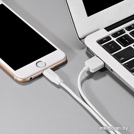 Кабель Hoco X1 USB Type-A - Lightning (1 м, белый)