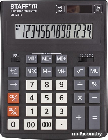 Бухгалтерский калькулятор Staff Plus STF-333-14 250416