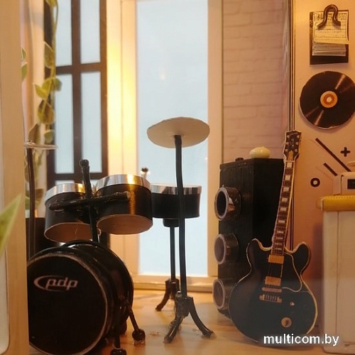 Румбокс Hobby Day DIY Mini House Студия звукозаписи (M903)