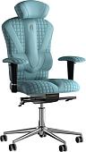 Кресло Kulik System Victory Design (синий с подголовником)