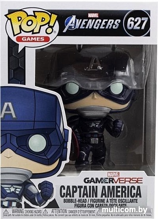 Фигурка Funko POP! Bobble: Marvel: Avengers Game: Captain America 47757