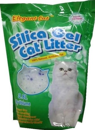 Наполнитель Elegant Cat с запахом яблока (3.8 л)