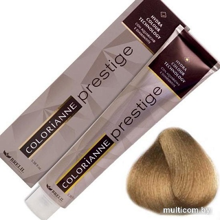 Крем-краска для волос Brelil Professional Colorianne Prestige 9/32 очень светлый бежевый блонд