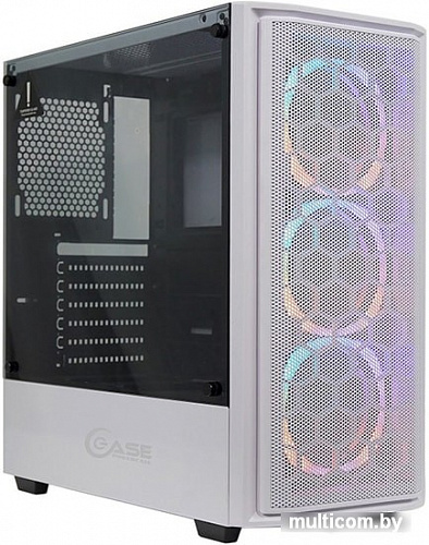 Корпус Powercase Alisio Mesh M3 White ARGB