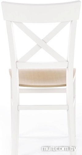 Стул Halmar Tutti (белый/дуб медовый)