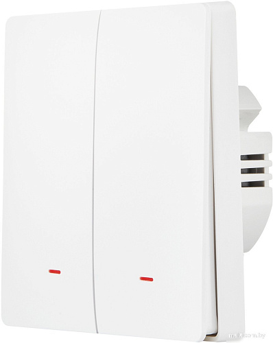 Выключатель Hommyn zigbee 2 клавиши SWZBNN02W (без нейтрали)