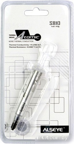 Термопаста ALSEYE S-810-4G