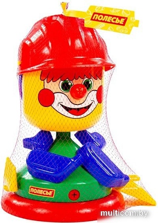 Набор игрушек для песочницы Полесье Строитель 48462