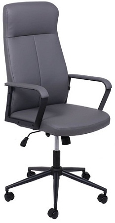 Кресло AksHome Edison (кожзам, серый)