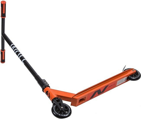 Самокат Novatrack Wolf EL 110P.WOLF.BOR9 (оранжевый)