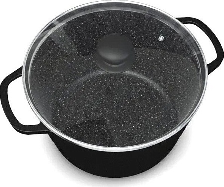 Кастрюля Нева Металл Посуда Индукция Гранит L186640i